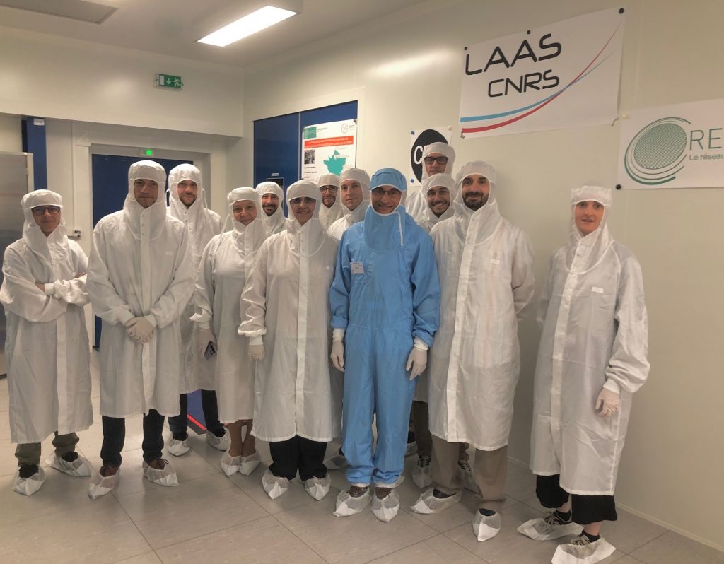 LAAS_CNRS clean room visit
